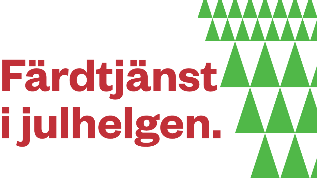 Färdtjänst i julhelgen puff