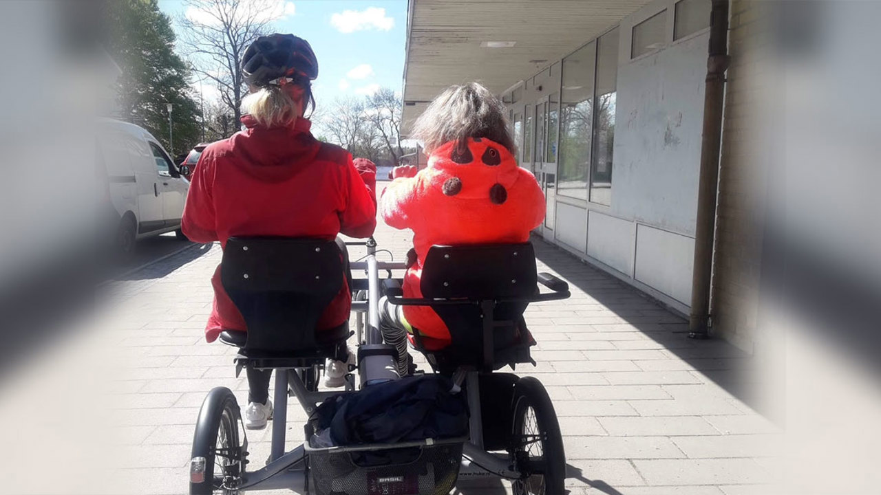 Trehjulig cykel